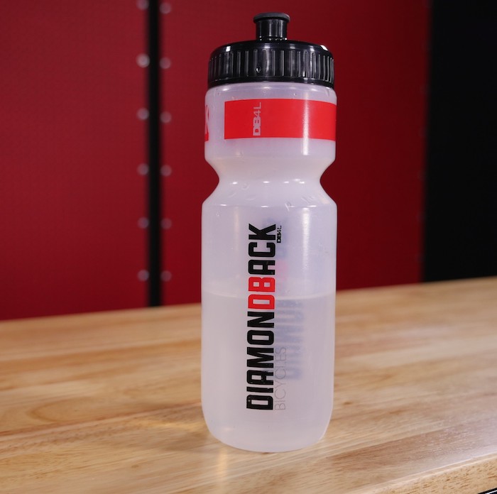 Diamondback water bottle to stay hydrated